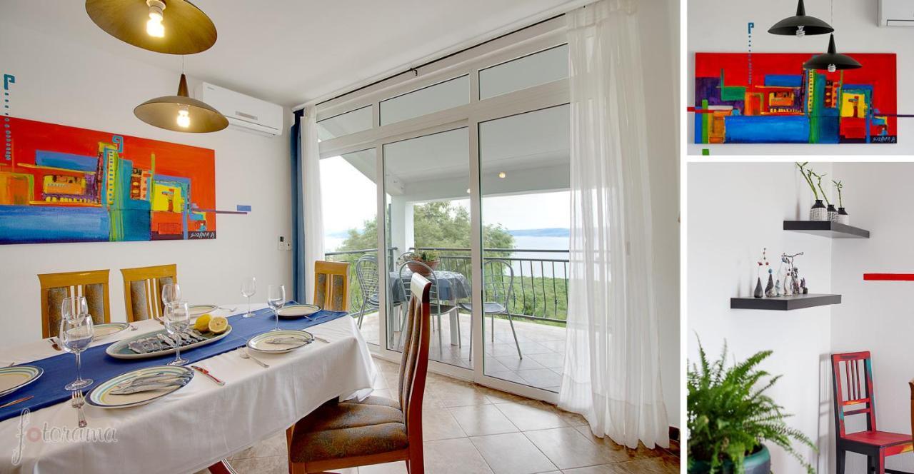 Art Gallery House With A Small Relaxing Pool Crikvenica Esterno foto